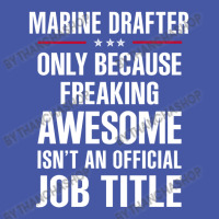 Gift For Freaking Awesome Marine Drafter Pom Pom Beanie | Artistshot