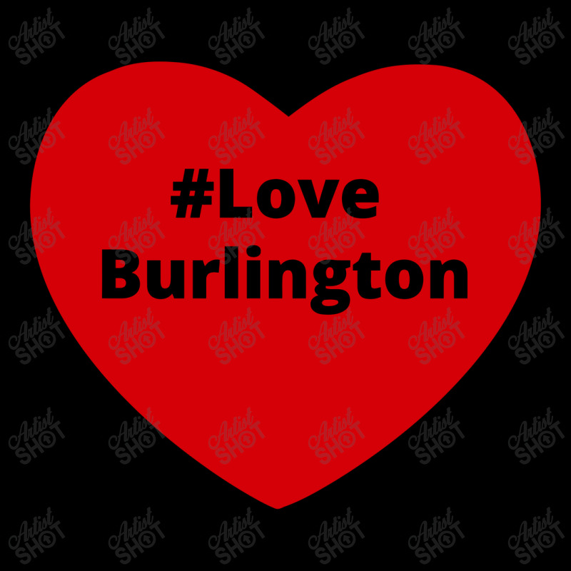 Love Burlington, Hashtag Heart, Love Burlington 2 Pom Pom Beanie | Artistshot