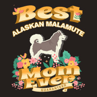 Dog Moms T  Shirt Best Alaskan Malamute Mom   Dog Mom, Dog Owner Gifts Tank Top | Artistshot