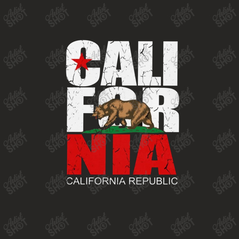 California Ladies Fitted T-Shirt by Disgus_Thing | Artistshot