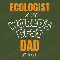 Ecologist By Day Worlds Best Dad By Night Fathers Day Gift Sun Shade Cap | Artistshot