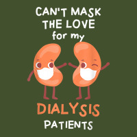 Dialysis Nurse Can't Mask The Love Kidney Nursing Nephrology T Shirt Sun Shade Cap | Artistshot