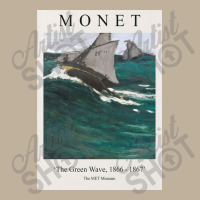 Claude Monet Wave 1866 - 1867 Sun Shade Cap | Artistshot