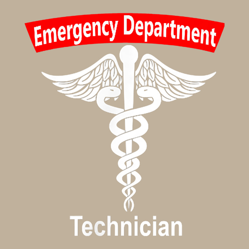 Emergency Department Technician Ed Tech Medical Caduceus Er T Shirt Sun Shade Cap | Artistshot