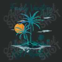 Family Vacation 2022 Retro Sunset Lost Paradise Beach Tank Top Women's Triblend Scoop T-shirt | Artistshot