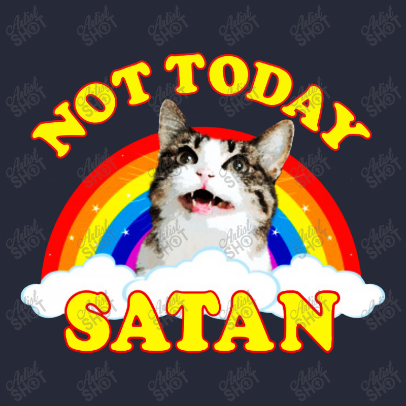 Cat Rainbow Not Today Satan Mesh Back Trucker Hat by Lemah Abang | Artistshot