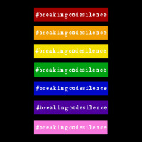 #breakingcodesilence,rainbow ,alliance ,breaking Code Silence Mesh Back Trucker Hat | Artistshot