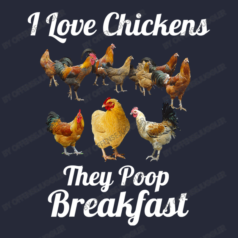 Chicken Cock I Love Chickens They Poop Breakfast Funny Chicken Farmer Mesh Back Trucker Hat by offensejuggler | Artistshot