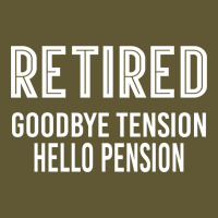 Retired Goodbye Tension Hello Pensiyon Vintage Short | Artistshot