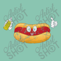 Hotdogs Mustard Sausage Lover Funny Hotdog Sandwich Grunge Snapback Trucker Cap | Artistshot