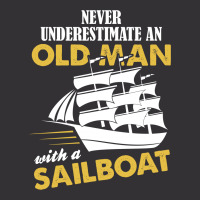 Never Underestimate An Old Man With A Sailboat Vintage Short | Artistshot