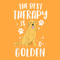 The Best Therapy Is A Golden Retriever Dog Puppy Mom Mama T Shirt Foam Trucker Hat | Artistshot