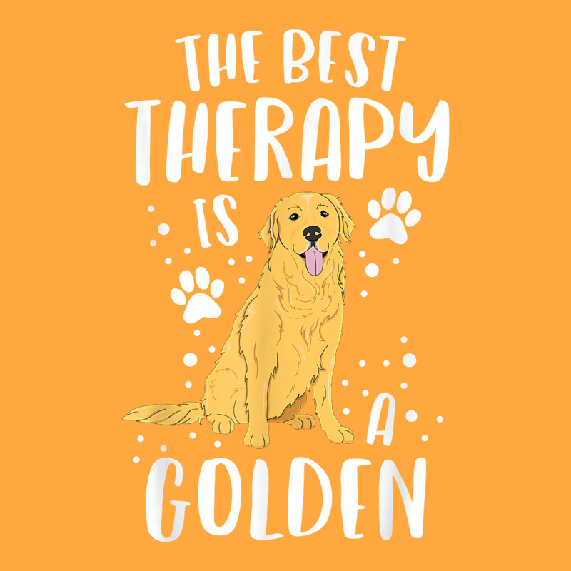 The Best Therapy Is A Golden Retriever Dog Puppy Mom Mama T Shirt Foam Trucker Hat by juleakuehneman | Artistshot