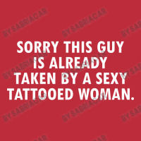 This Guy Is Taken By A Sexy Tattooed Woman Pocket T-shirt | Artistshot