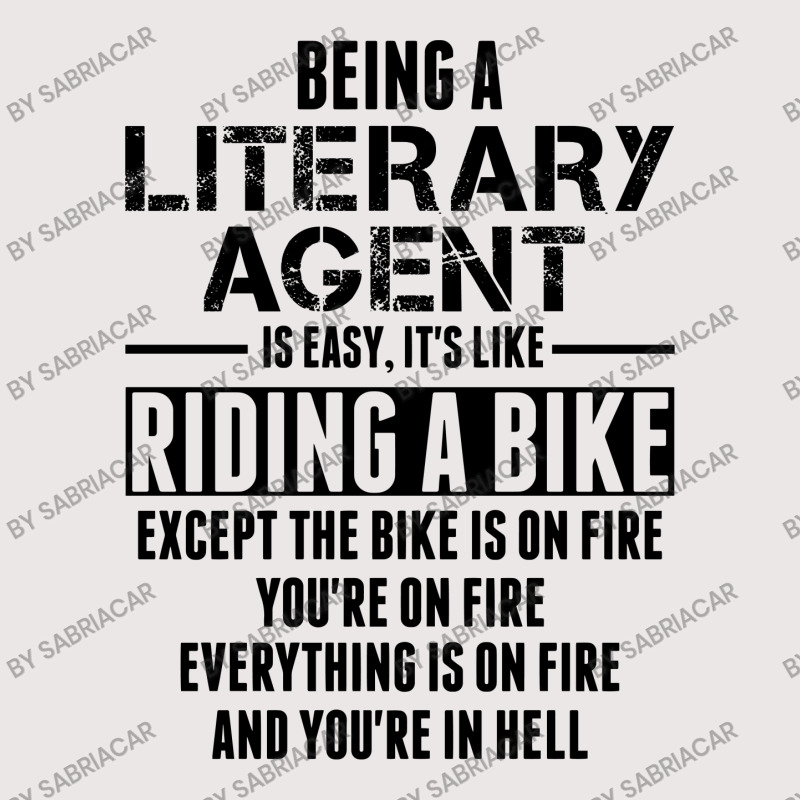 Being A Literary Agent Is Like Riding A Bike Pocket T-Shirt by SabriAcar | Artistshot