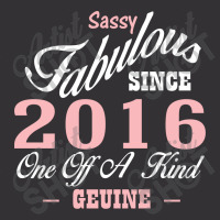Sassy Fabulous Since 2016 Birthday Gift Vintage Short | Artistshot