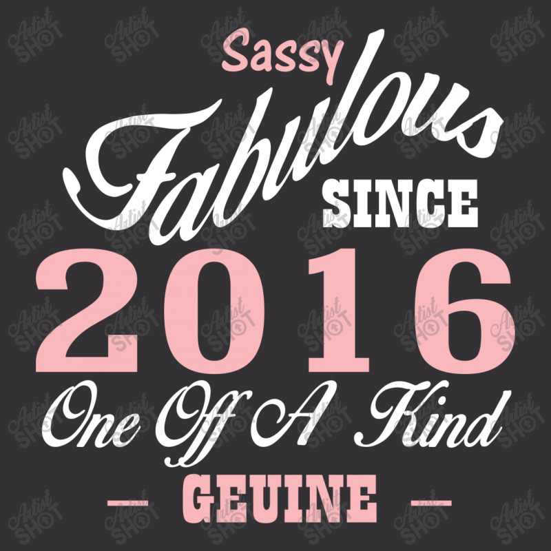 Sassy Fabulous Since 2016 Birthday Gift Vintage Short | Artistshot