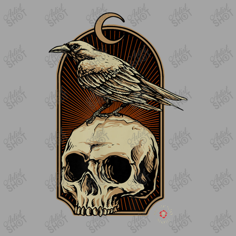 Edgar Allan Poe Nevermore Skull And Raven Memento Mori Foam Trucker Hat | Artistshot