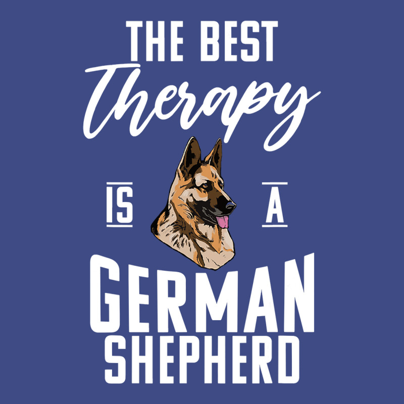 The Best Therapy Is A German Shepherd Owner Adjustable Baseball Cap by pester | Artistshot