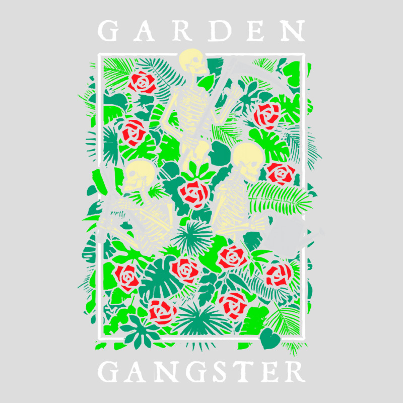 Garden Gangster Skeleton Gardener T  Shirt Garden Gangster Funny Garde Adjustable Baseball Cap | Artistshot