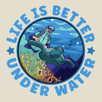 Life Is Better Under Water Marine Biology Scuba Diver Premium Adjustable Baseball Cap | Artistshot