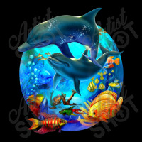 Dolphin Sea Life Save The Ocean Marine Biology Aquarium Dyed Cap | Artistshot