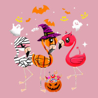 Flamingo Tropical Funny Flamingo Mummy Witches Pumpkin Halloween Costu Dyed Cap | Artistshot