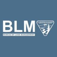 The Original Blm    Bureau Of Land Management (white) T Shirt Dyed Cap | Artistshot