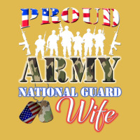 Proud Army National Guard Wife Tee U.s. Military Gift Dyed Cap | Artistshot