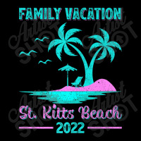 Family Vacation 2022 Vintage Lost Paradise St. Kitts Beach Premium Adjustable Cap | Artistshot