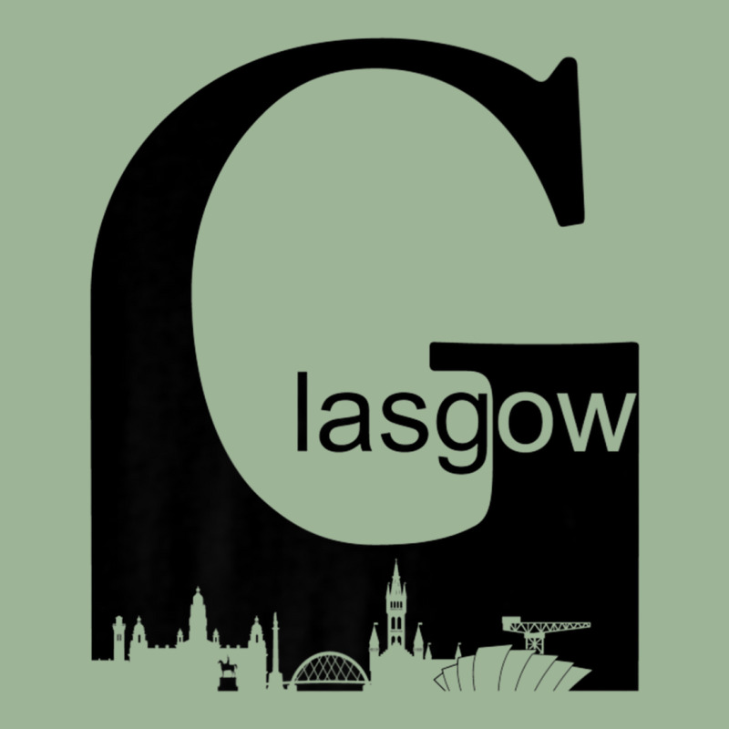 Glasgow Scotland City Skyline Silhouette Style Premium T Shirt Urban Heavy T-shirt | Artistshot