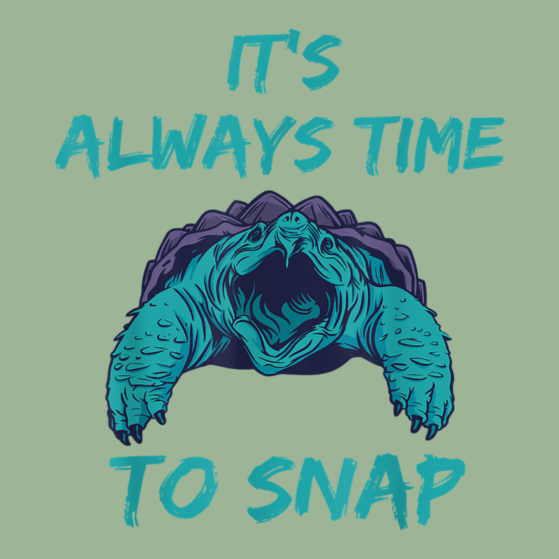 Aligator Snapping Turtle Time To Snap Snapping Turtle Lover T Shirt Urban Heavy T-shirt | Artistshot