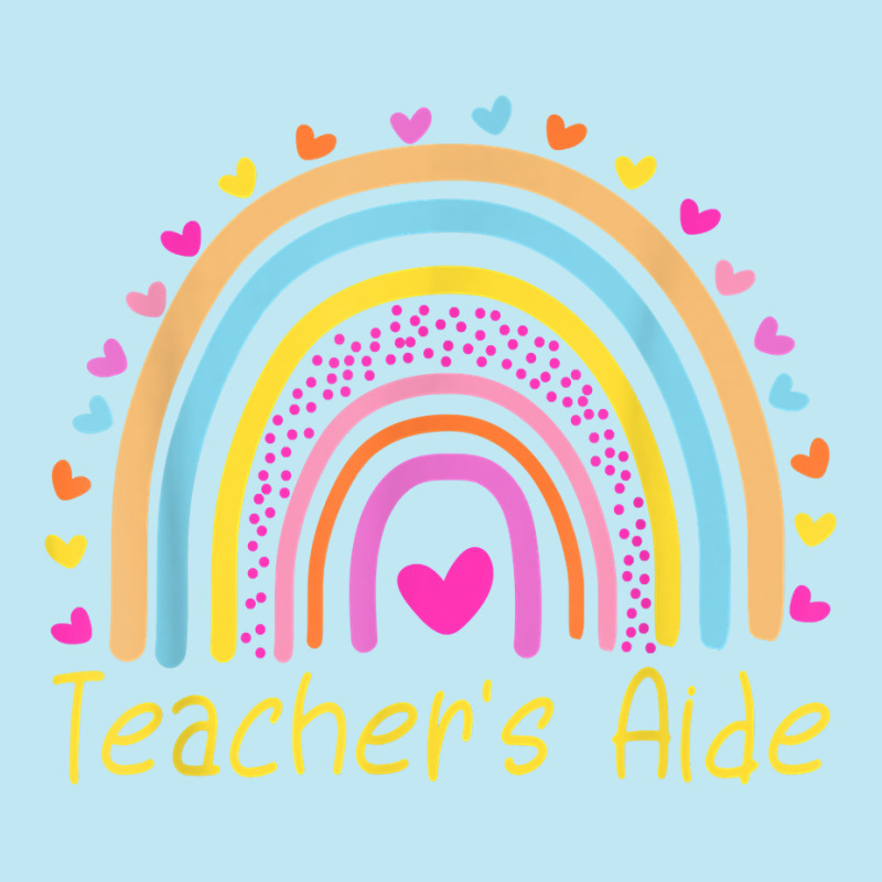 Teacher's Aide Rainbow T Shirt Urban Pullover Hoodie by aringzaodeanl | Artistshot