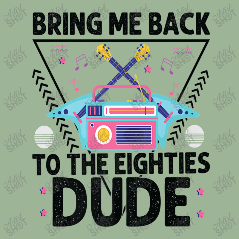 Bring Me Back To The Eighties Dude - Retro 80's Costume Cartoon Charac Urban Pullover Hoodie | Artistshot