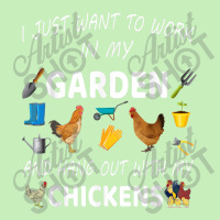 I Just Want To Work In My Garden And Hang Out With Chicken Urban Pullover Hoodie | Artistshot