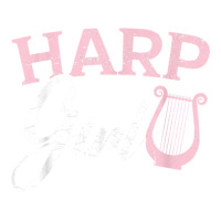 Harp Girl Harpist Musician Musical Instrument T Shirt Bomber Jacket | Artistshot