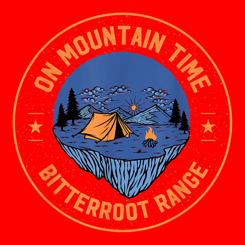 On Mountain Time Bitterroot Range Hiking Idaho Hiker Outdoor T Shirt Bomber Jacket by RolaLuken | Artistshot