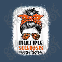 Womens Ms Warrior Messy Bun Leopard Multiple Sclerosis Awareness T S Beanie | Artistshot