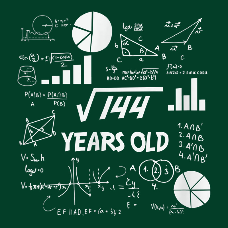 Birthday Square Root Math Problem Fun Calculation 12th T Shirt Beanie by magbyf | Artistshot