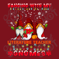 Hanging With My Literature Teacher Gnomes Ugly Xmas Matching Premium T Beanie | Artistshot