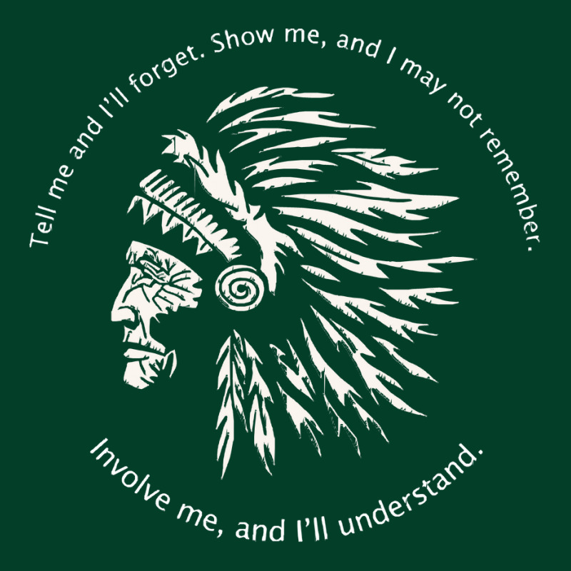 Native American Chief T  Shirt Native American Wisdom  Involve Me, And Beanie by sliceshit | Artistshot