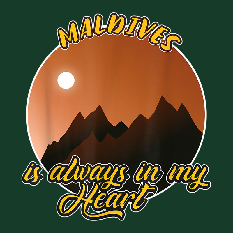 Maldives Is Always In My Heart T Shirt Visor Hat | Artistshot