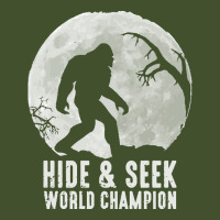 Bigfoot T  Shirt Retro Bigfoot Hide & Seek World Champion 10 Sun Shade Cap | Artistshot