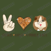 Peace Love Guinea Pigs Lover Peace Sign Hand And Cute Heart Design Sun Shade Cap | Artistshot