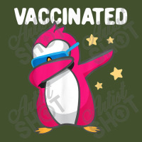 Vaccinated Dabbing Pink Penguin Immunization Vaccination Sun Shade Cap | Artistshot