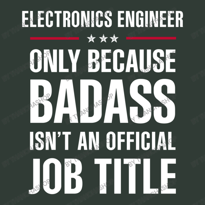 Electronics Engineer Because Badass Isn't A Job Title Mesh Back Trucker Hat by thanchashop | Artistshot