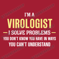 Virologist I Solve Problems Funny Gift Mesh Back Trucker Hat | Artistshot