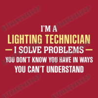 Lighting Technician I Solve Problems Funny Gift Mesh Back Trucker Hat | Artistshot