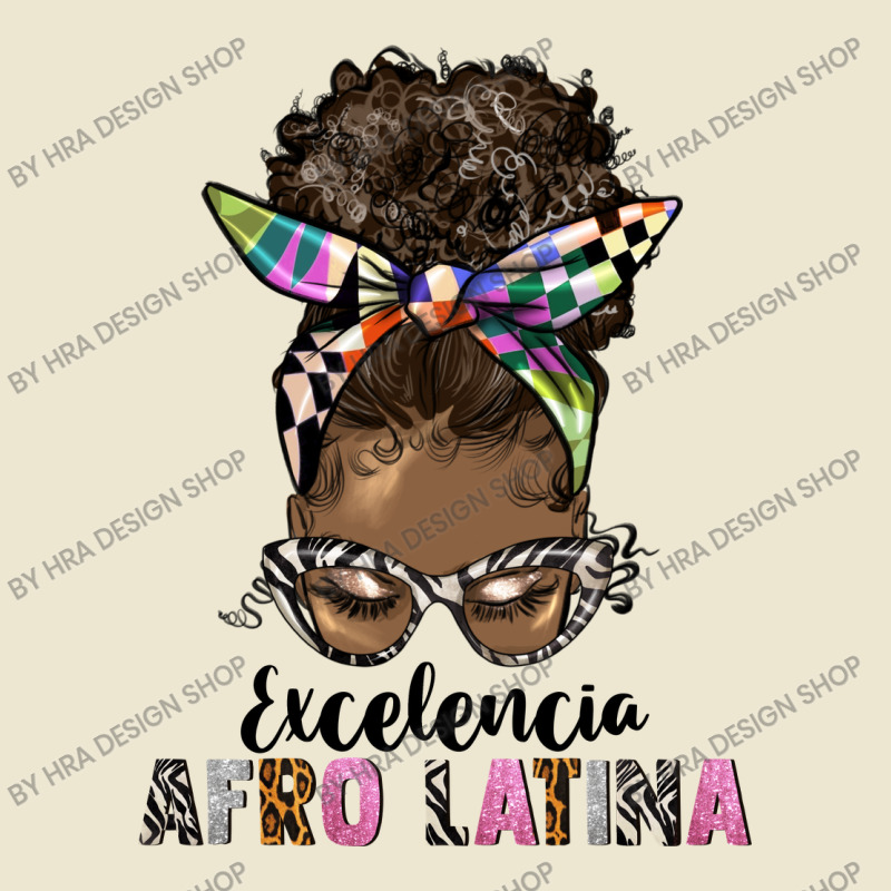 Afro Messy Bun Excelencia Afro Latina Cropped Hoodie by HRA Design Shop | Artistshot