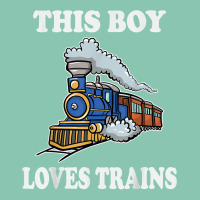 This Boy Loves Trains Gift Train Wagon Lover Gifts T Shirt Snapback Trucker Cap | Artistshot